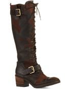 Donald J Pliner Dnali Distressed Boots - Lyst