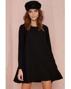 Nasty Gal Mood Swing Dress - Black - Lyst
