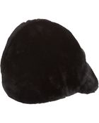 Albertus Swanepoel Faux Fur "Cozy" Cap - Lyst