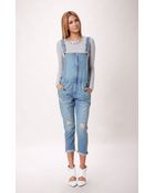 Current/Elliott Ranch Hand Overalls - Lyst