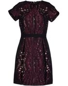 John Richmond Short Dress - Lyst
