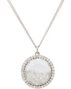 Renee Lewis Diamond & White Gold "Shake" Pendant Necklace - Lyst