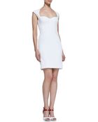 Catherine Malandrino Crocheted Lace-Back Cocktail Dress - Lyst