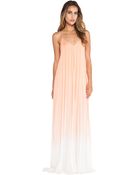 Young Fabulous & Broke Fortune Maxi Ombre Dress - Lyst