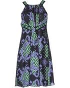 Versace Kneelength Dress - Lyst