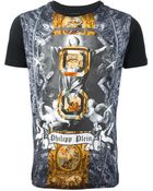 Philipp Plein Mixed Print Tshirt - Lyst