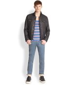 Marc By Marc Jacobs Lambskin Leather Jacket - Lyst