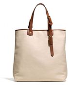 Coach Bleecker Leather Shopper - Lyst