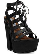 Steve Madden Womens Gagga Platform Wedge Sandals - Lyst