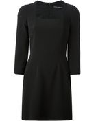 Dolce & Gabbana Fitted Mini Dress - Lyst