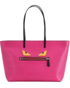 Fendi Monster Tote Bag - Lyst