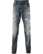 Diesel Faded Jeans - Lyst