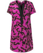 Diane von Furstenberg Firebird-Print Dress - Lyst