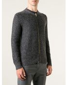 PS by Paul Smith Zip Cardigan - Lyst