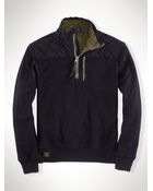 Polo Ralph Lauren French Terry Half-Zip Pullover - Lyst