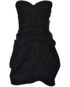Balmain Short Dress - Lyst