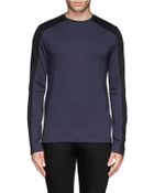 Jil Sander Contrast Raglan Sleeve T-shirt - Lyst