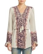 Free People Wildest Moment Printed Tunic - Lyst