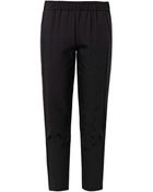 Theory Korene Stretch-Crepe Cropped Trousers - Lyst