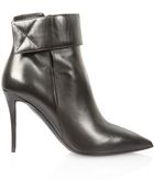 Giuseppe Zanotti Nappa Grande Black Pointed Boot - Lyst