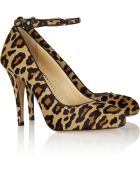 Charlotte Olympia Ophelia Leopard-Print Calf Hair Pumps - Lyst