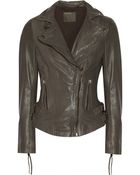 Muubaa Reval Leather Biker Jacket - Lyst