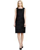 Brooks Brothers Pintuck Sleeveless Dress - Lyst