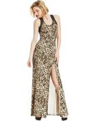 ABS By Allen Schwartz Victoria Crossback Gown - Lyst