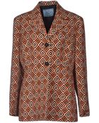 Prada Blazer - Lyst