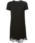 Christopher Kane Guipure Lace Hem Dress - Lyst