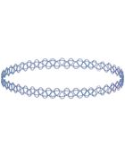 Topshop Blue Tattoo Choker - Lyst
