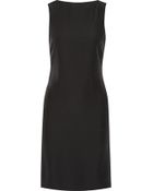 Maison Martin Margiela Cutout Crepe Dress - Lyst