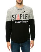 Staple The Force Longsleeve Tee - Lyst