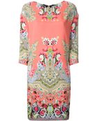 Etro Printed Dress - Lyst