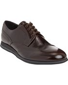 Prada Wingtip Bluchers - Lyst