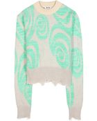 Acne Studios Gaze Wool-Blend Sweater - Lyst