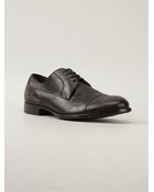 Dolce & Gabbana Laceup Shoe - Lyst