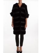 Yves Salomon Mink Fur Coat - Lyst