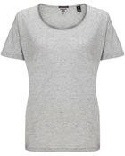 Maison Scotch Embroidered Neppy T-shirt - Lyst