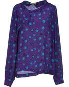 Versace Jeans Blouse - Lyst