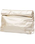 Marie Turnor Studded Leather Lunch Bag Clutch - Lyst