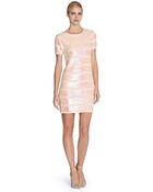 Catherine Catherine Malandrino Olive Knit Dress - Lyst