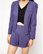 Asos Blazer In Pretty Jacquard - Lyst