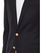 Dolce & Gabbana Martini-Fit Gold Button Blazer - Lyst