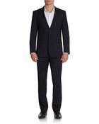 Valentino Solid Wool Suit - Lyst