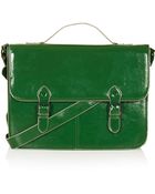 Topshop Large Edge Paint Satchel - Lyst