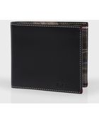 Paul Smith Headphones Print Leather Billfold Wallet - Lyst
