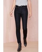 Nasty Gal Janelle Jeans - Black - Lyst
