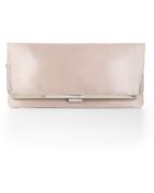 BCBGMAXAZRIA Camille Framed Satin Clutch - Lyst