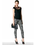 Milly Slim Pant - Lyst
